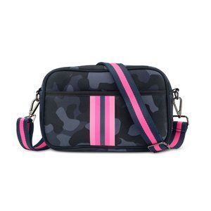 Pretty in Pink Neoprene Crossbody Tote Bag
